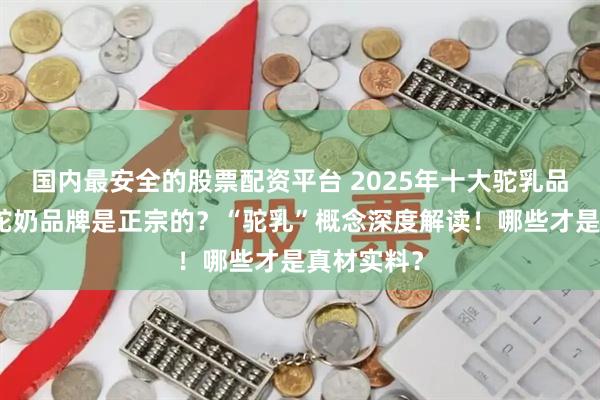 国内最安全的股票配资平台 2025年十大驼乳品牌，哪个驼奶品牌是正宗的？“驼乳”概念深度解读！哪些才是真材实料？