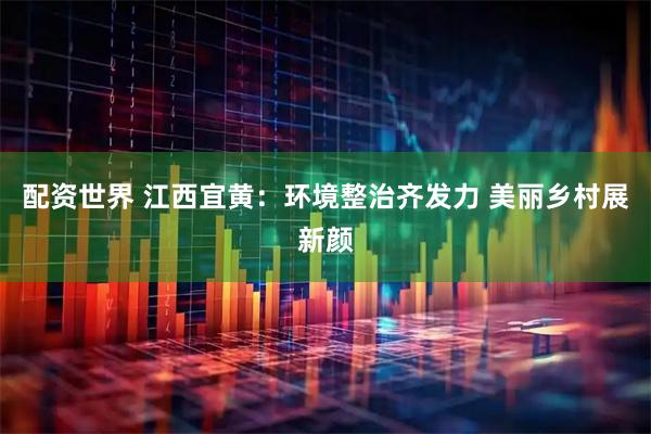 配资世界 江西宜黄：环境整治齐发力 美丽乡村展新颜